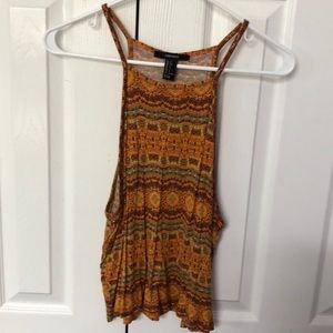 Forever 21 Patterned Flowy Tank Top⚡️